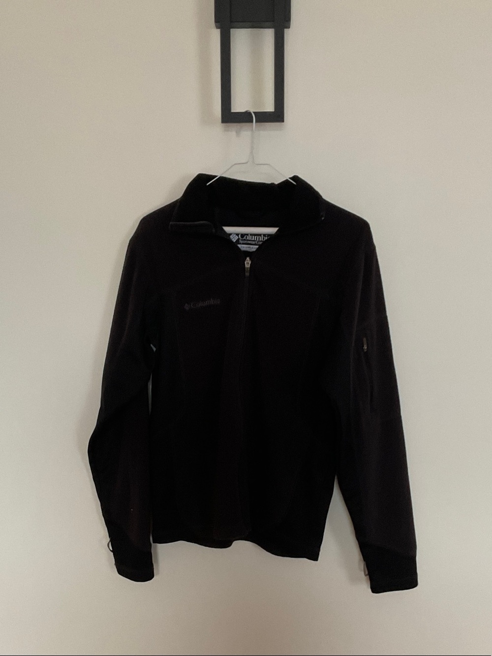 Columbia Black Full-Zip Fleece Jacket